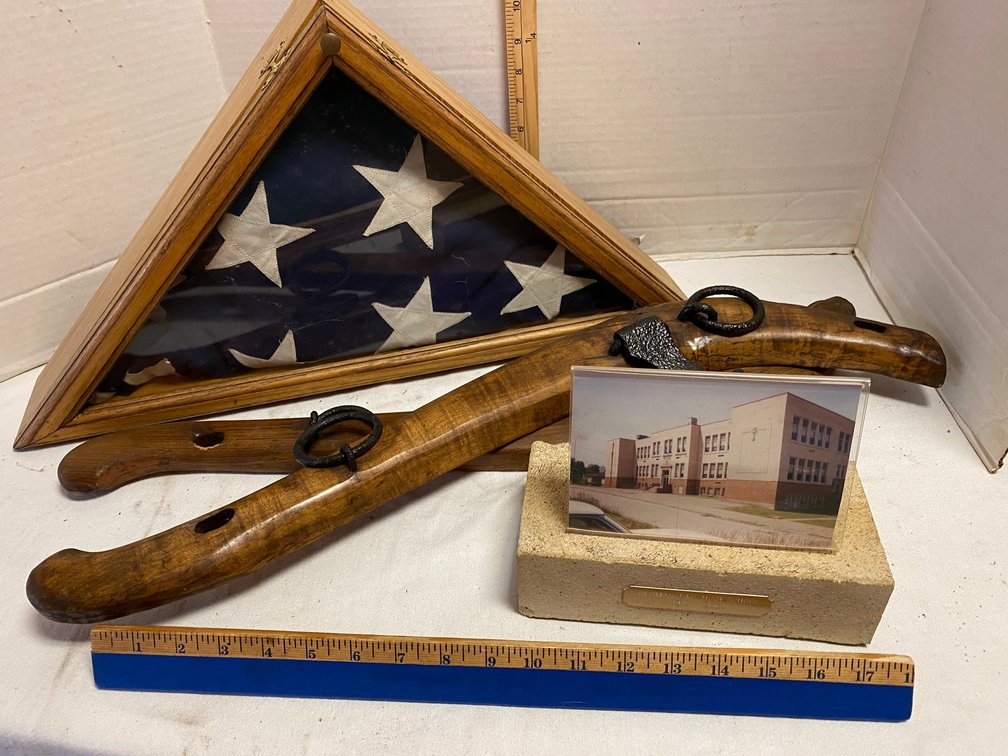 Commemorative Brick and Picture from German township High School 2001