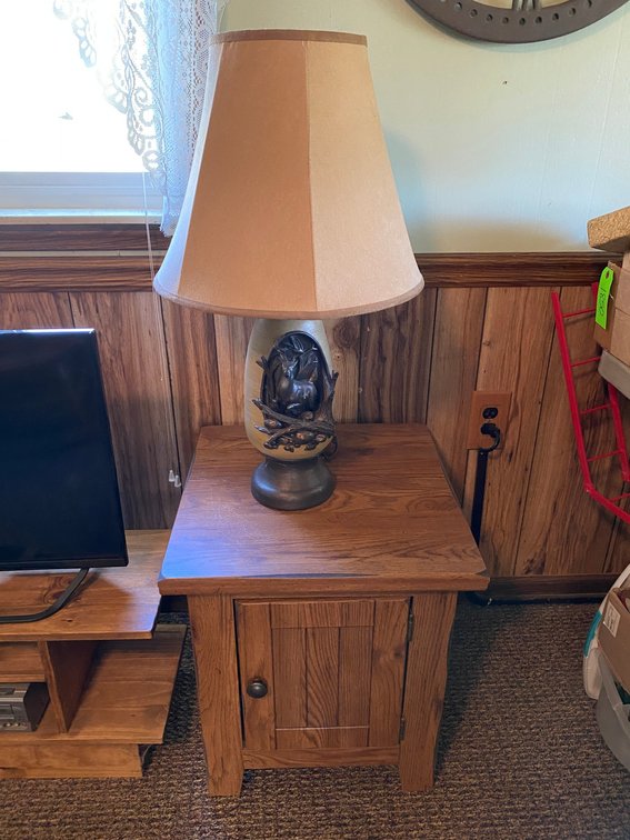 Wooden lamp Stand