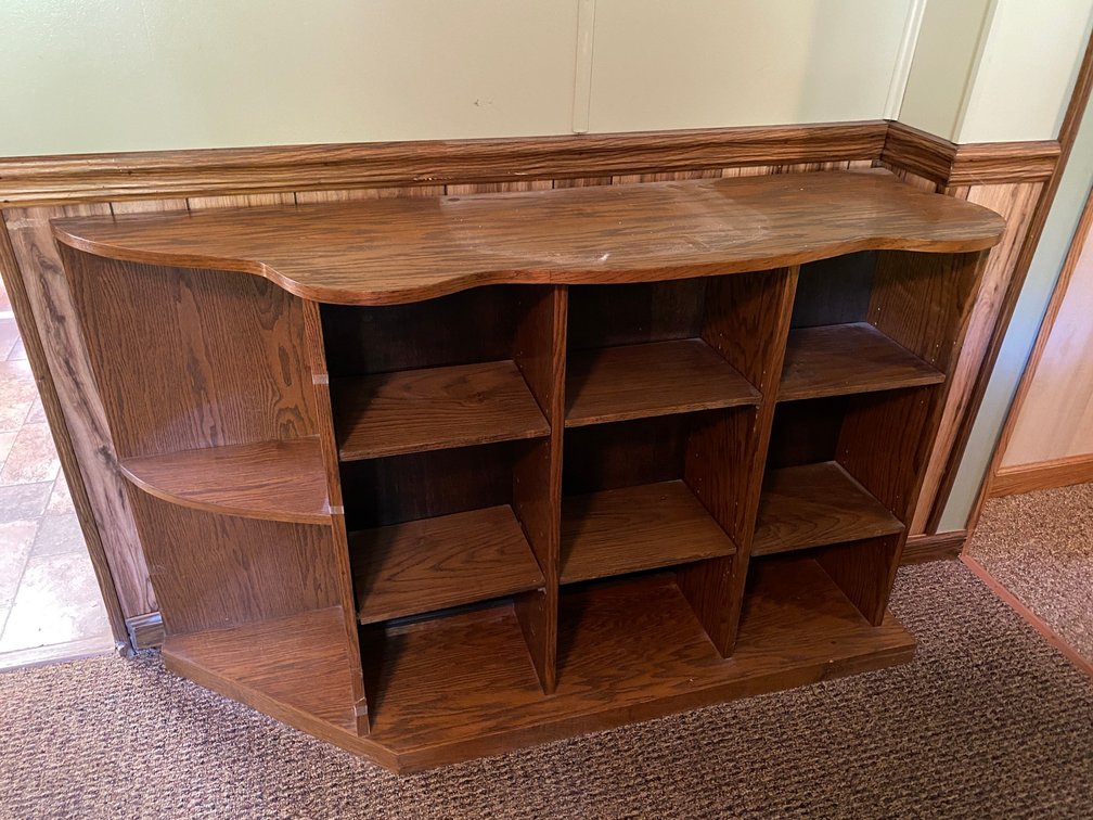 Book shelf/ TV Stand 53 Inches Long 33 inches Tall