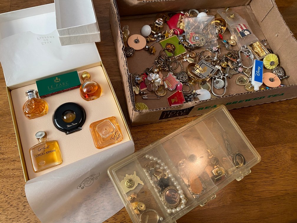 Costume Jewelry, Perfume