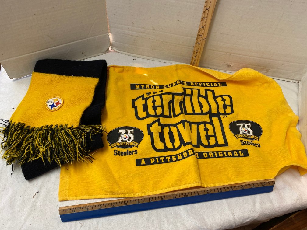 Steelers Terrible Towels 75th Anniversary 2007, Scarf