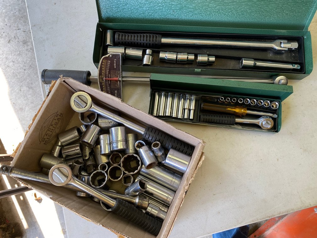 Sockets, Rachets, torque Wrench