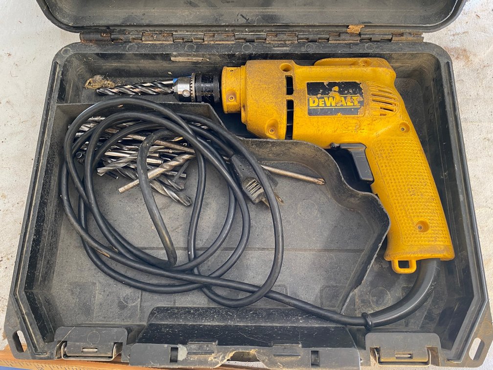 DeWalt Drill with Bits
