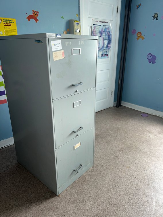 Legal Size Filing Cabinet Metal 3 Drawers