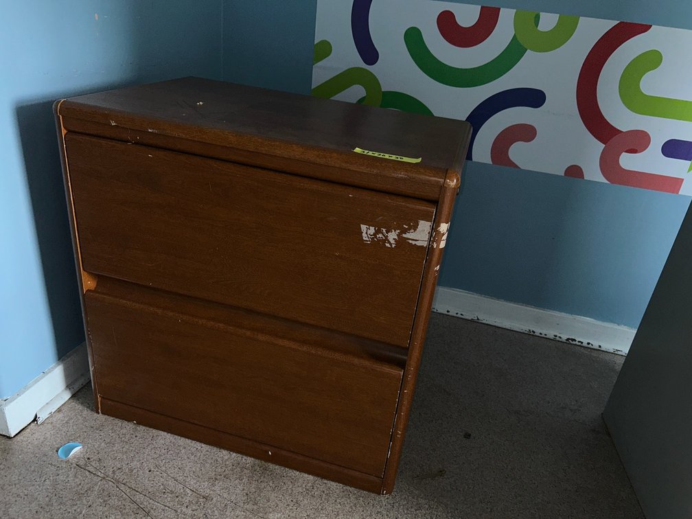 Wooden Filing Cabinet