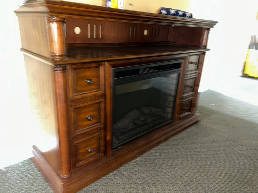 Electric 61x40x20 Fireplace