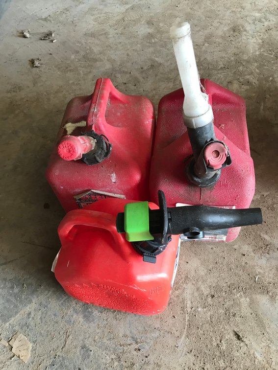 3-Gasoline Cans
