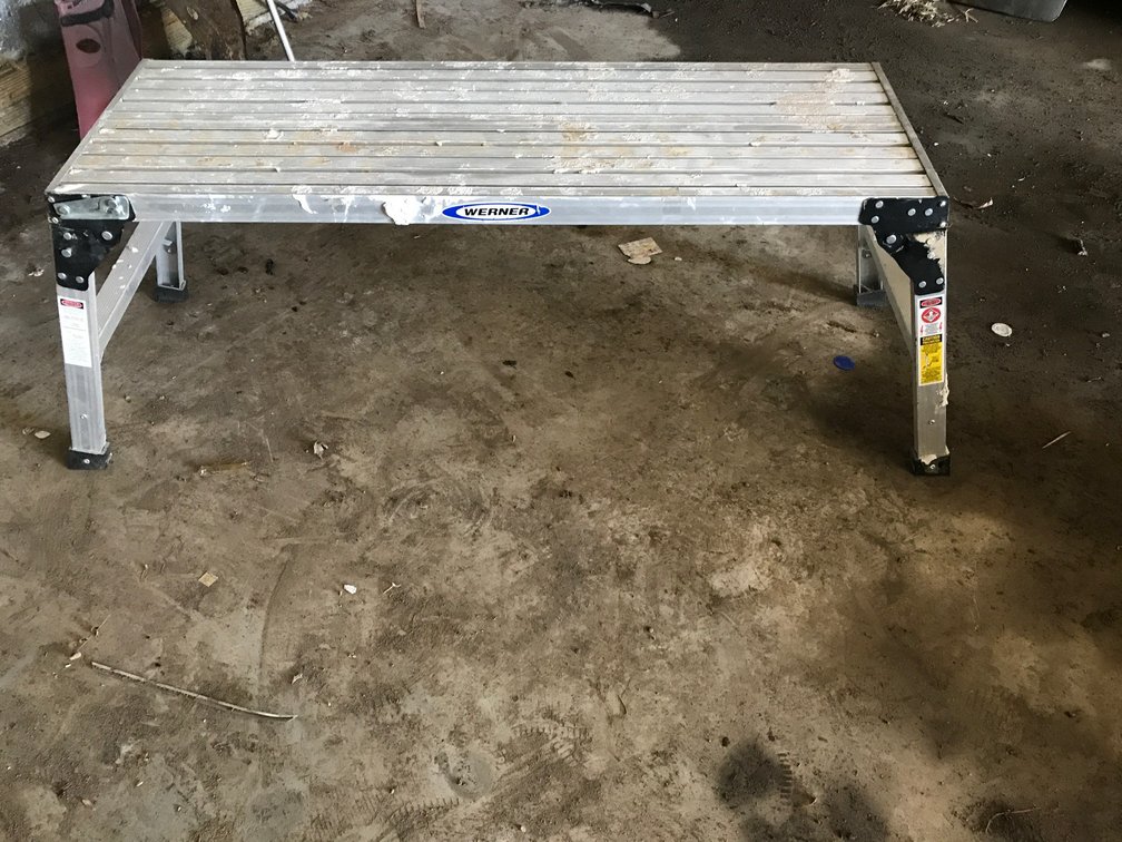 Werner Aluminum Platform Work Bench