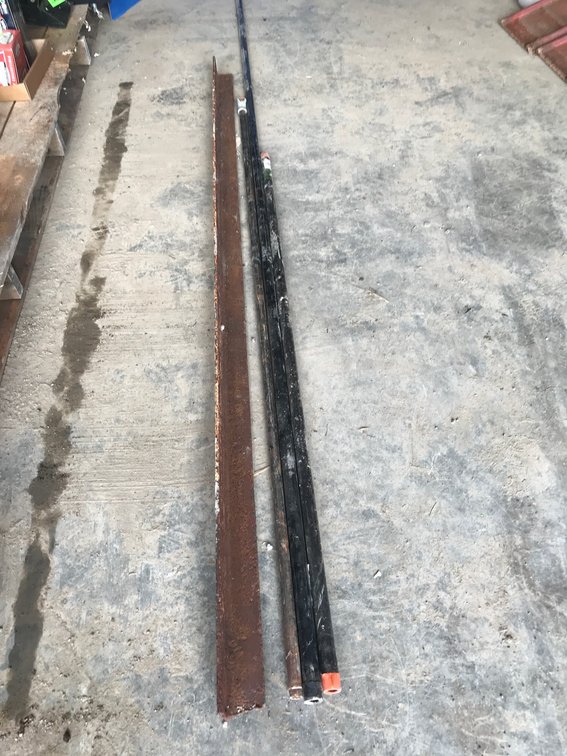Black Pipe and Angel Iron