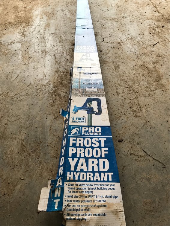 Yard Hydrant Frost Proof