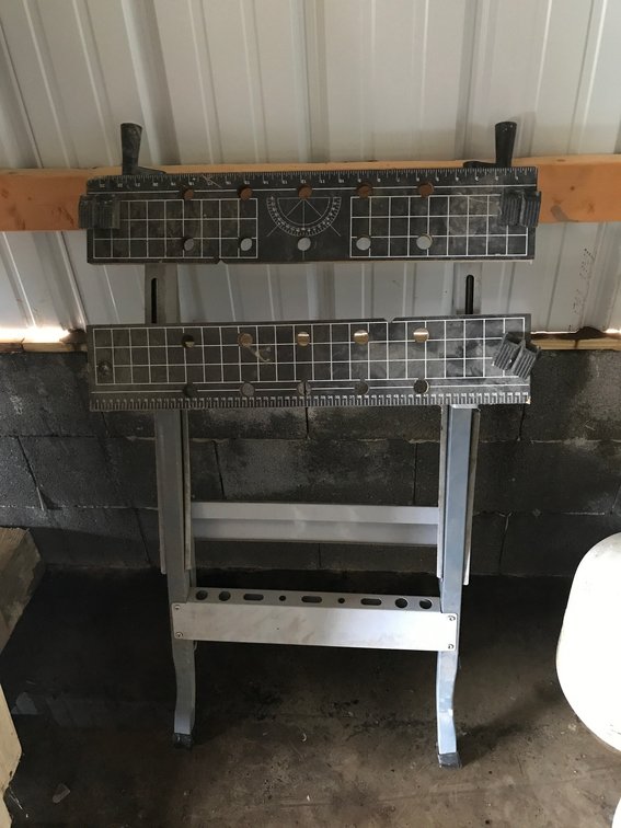 Portable Folding Work Bench