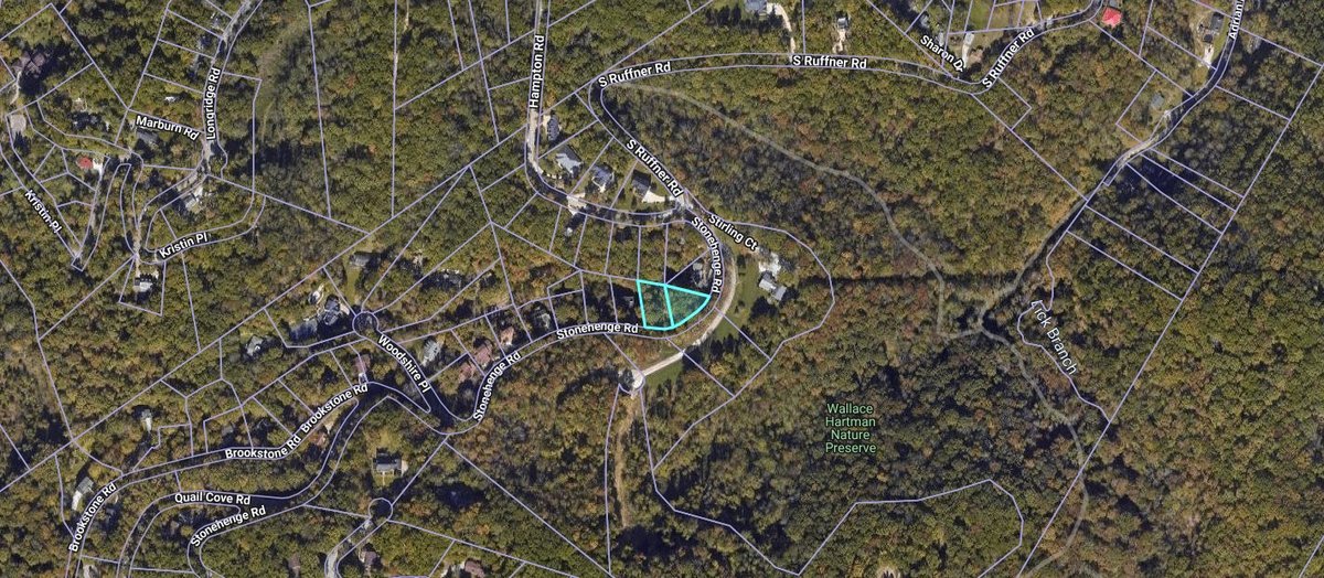 Image for Spacious Wooded Lot in Charleston’s South Hills