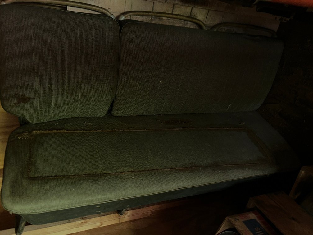 Antique Bus Seat