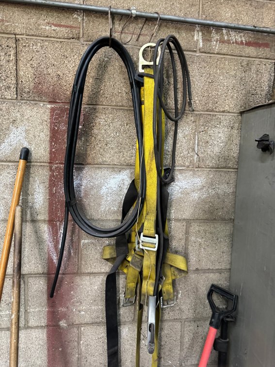 Yellow Full Body Safty harness