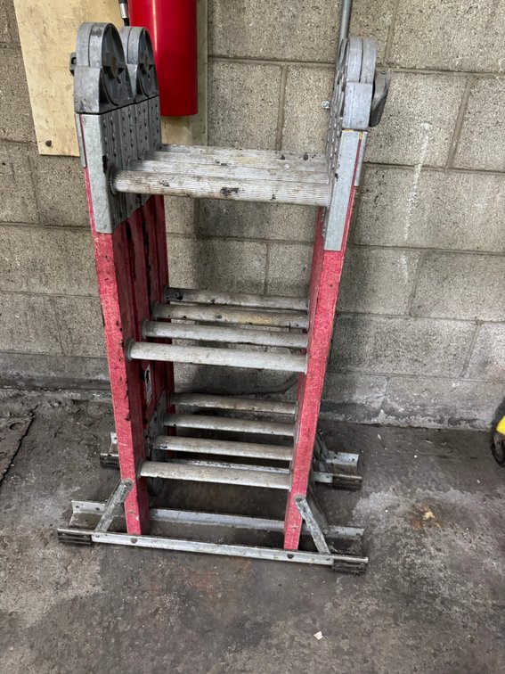 Multipurpose Fiberglass Ladder