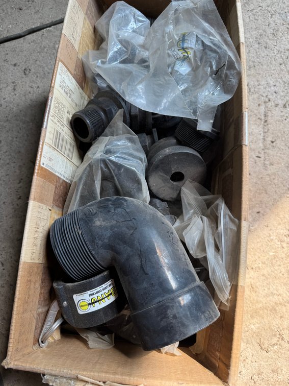 Black ABS Plumbing Fittings