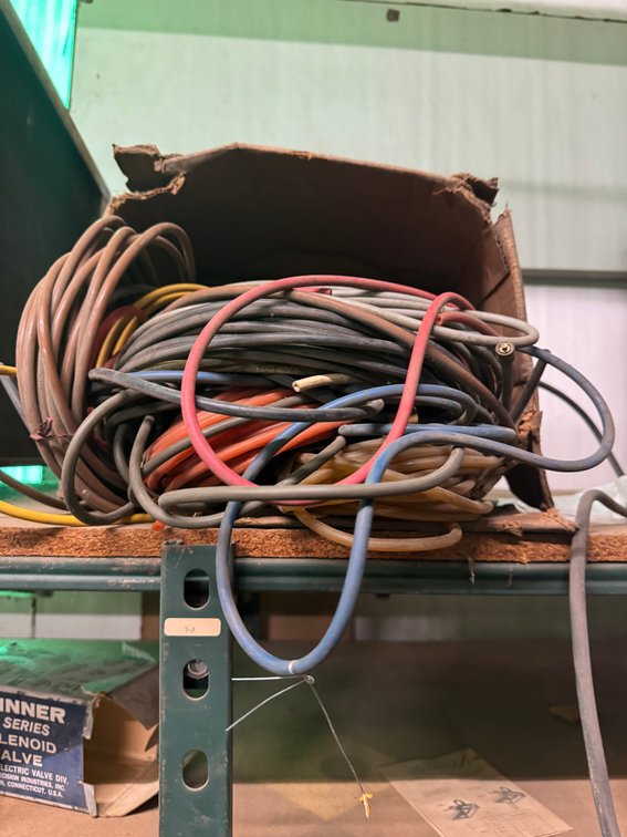 Pile of Assorted Industrial Electrical Wiring Scrap