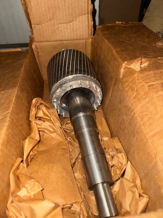 Electric Motor Rotor Shaft Assembly