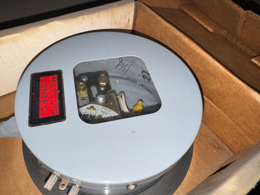 Mercoid Control pressure switch and more
