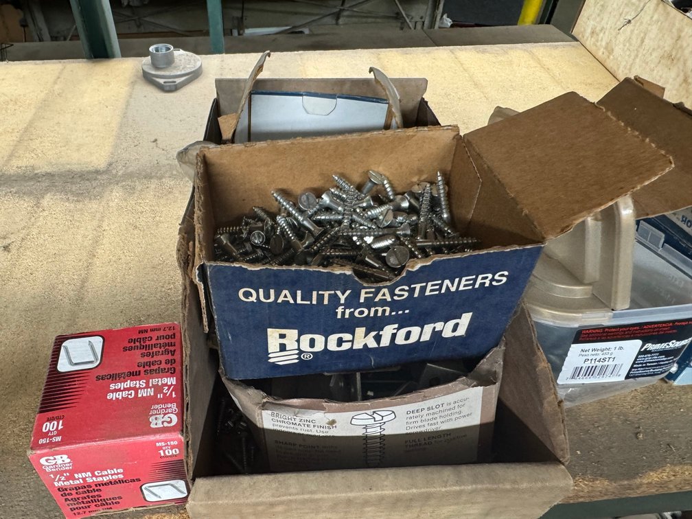 Screws and staples