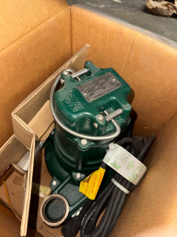 Zoeller Submergible Sump Pump