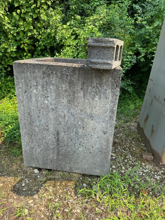 Square Concrete Planter