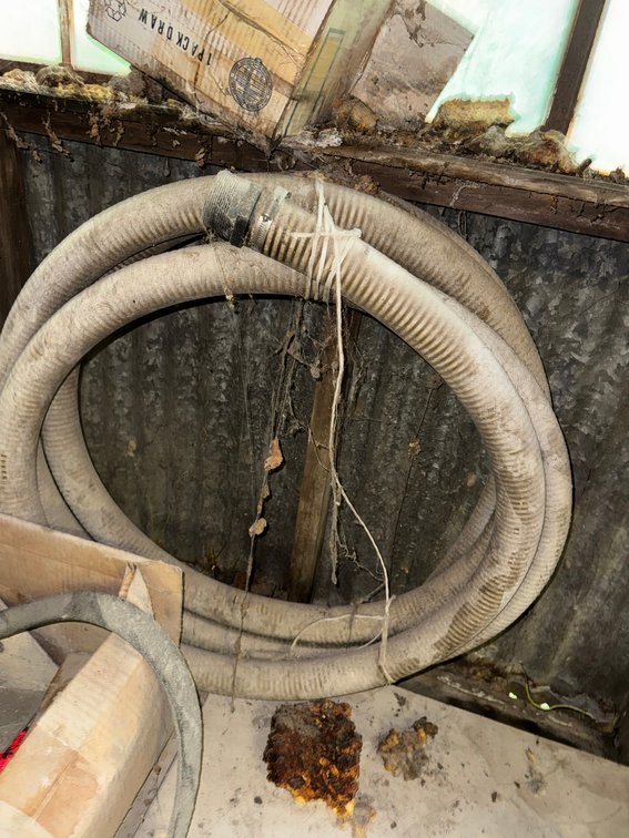 Probably a trash pump hose