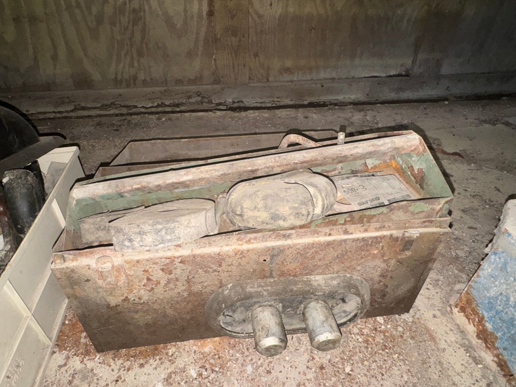 Vintage Metal Tool Box