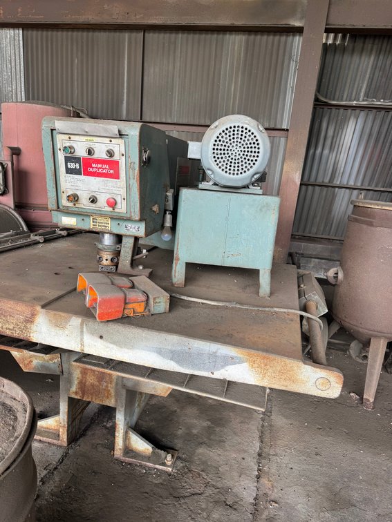 W A Whitney Model 630B  Manual Duplicator Punch Press