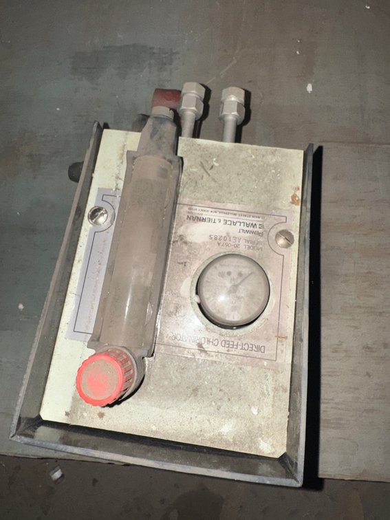 Wallace and Tiernan direct feed chlorinator