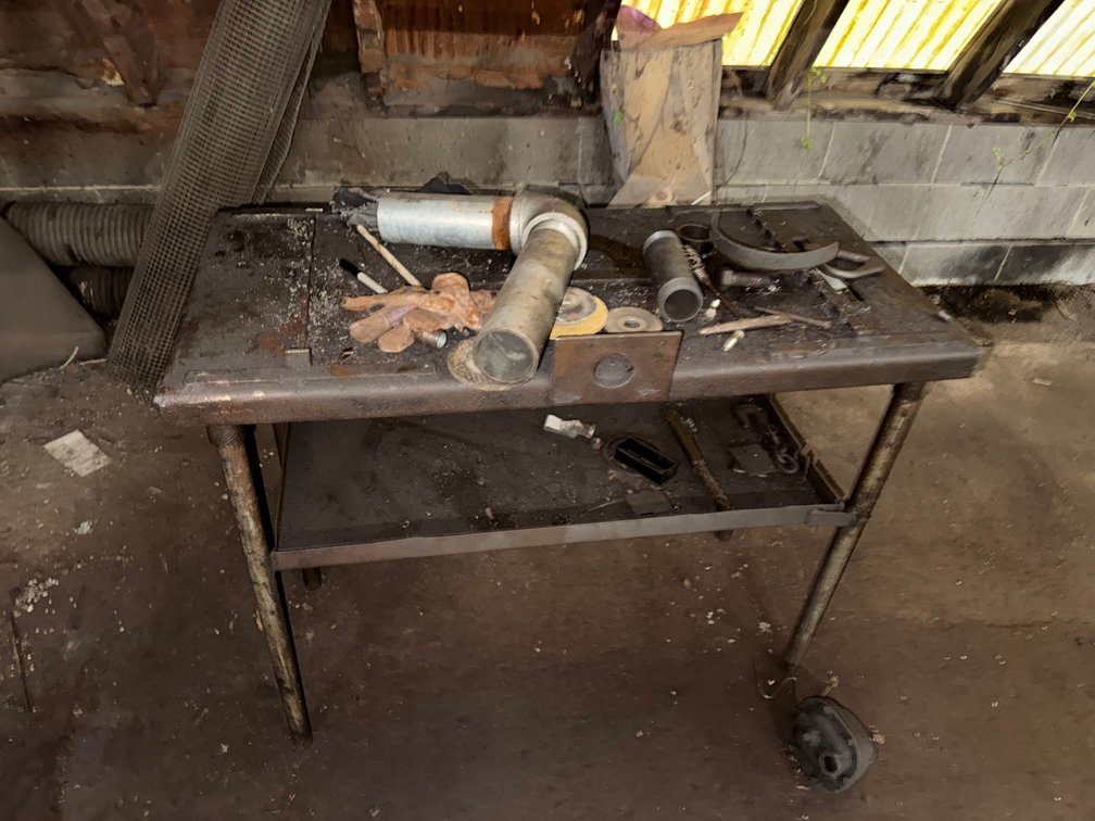Custom Built Mobile Workshop Cart