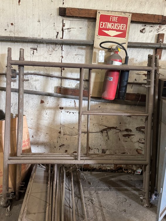 Scaffolding frames