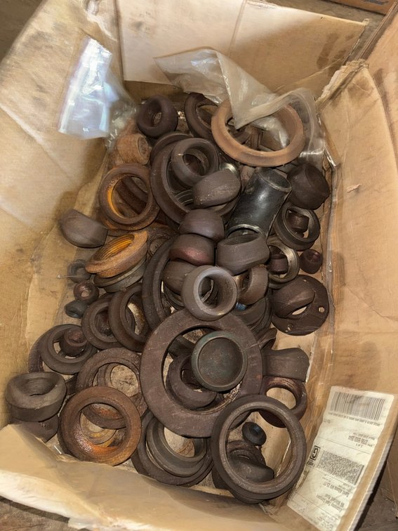 Varieties of Small Circular Metal Industrial Components