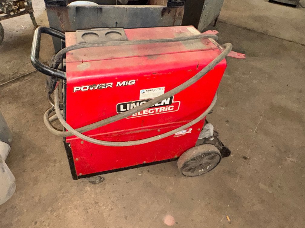 Lincoln Electric Power Mig 256 Industrial Welder