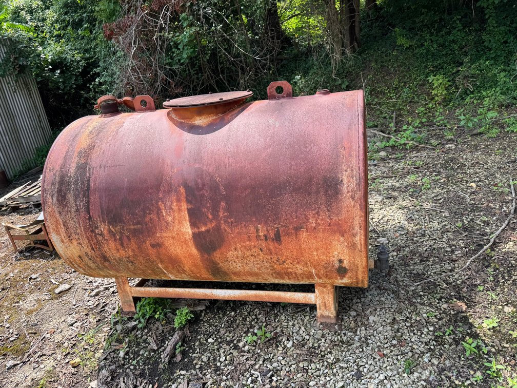 Horizontal Steel Fuel or Oil Tank