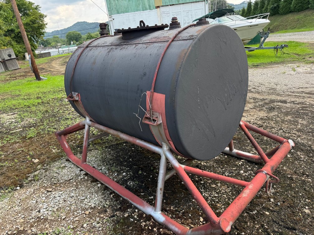 Horizontal Steel Industrial Storage Tank