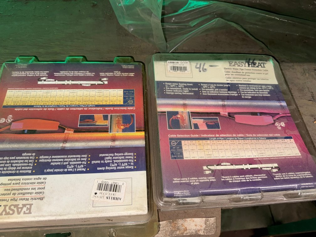 Electric Water-Pipe Freeze-Protection Cables
