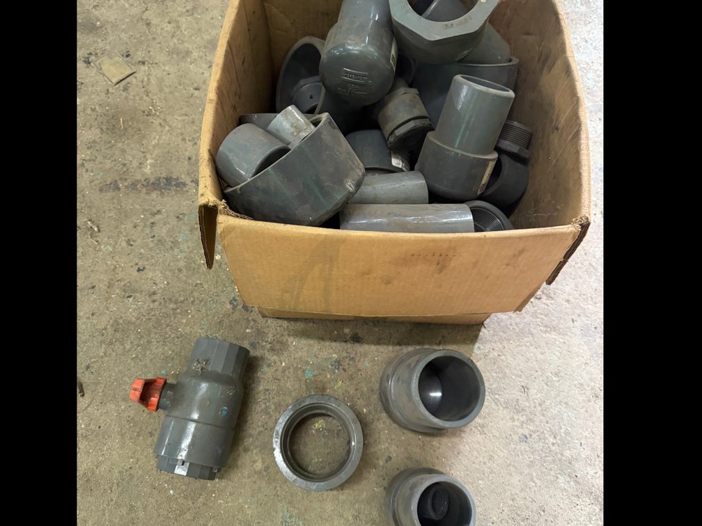 Grey PVC or CPVC Pipe Fittings