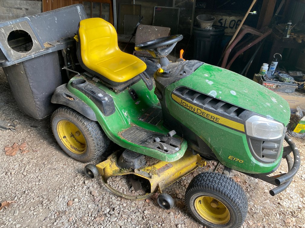 John Deere model #E170 riding mower