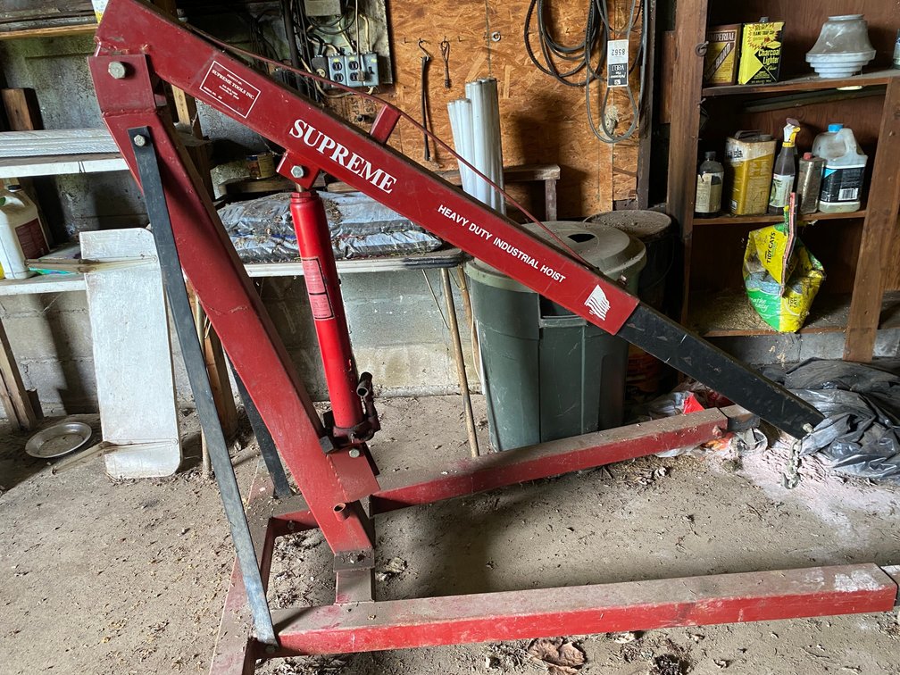Supreme heavy duty industrial hydraulic motor hoist