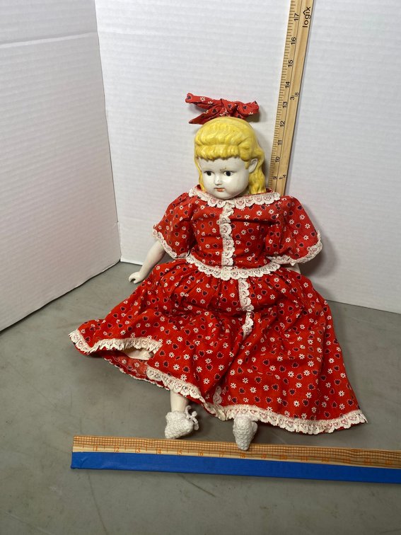 Doll marked Lois M