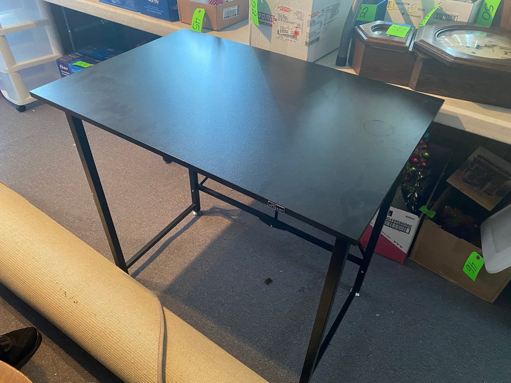 Origami folding table