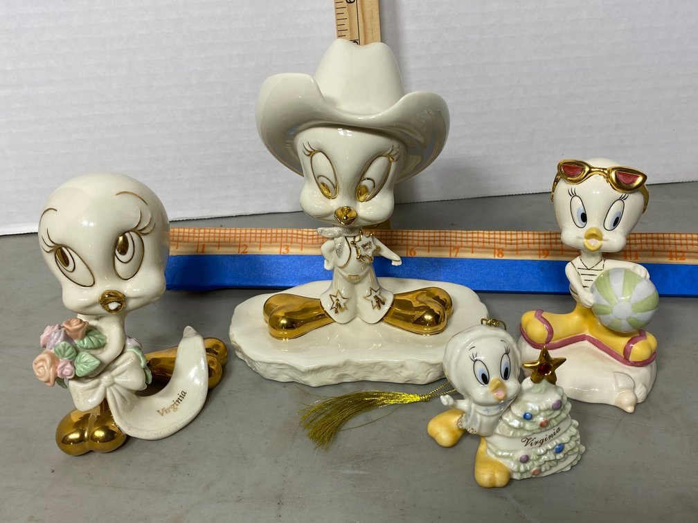 4 Lenox Tweety Birds