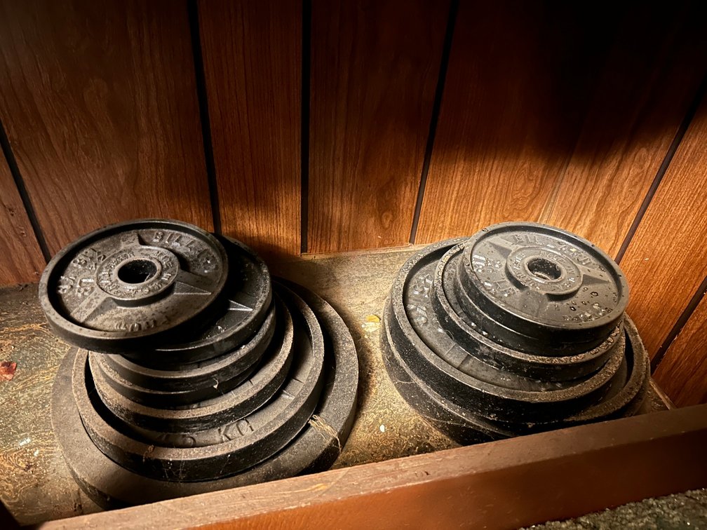 Barbell weights