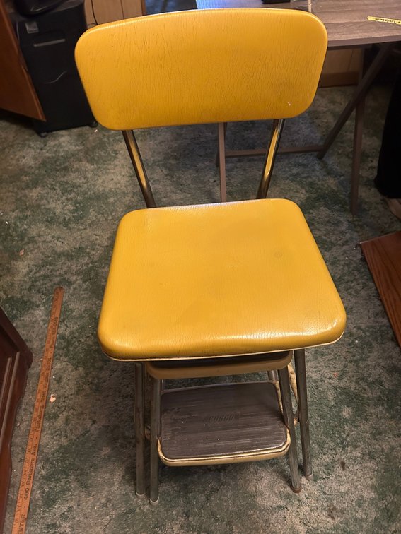 1950's Vintage kitchen step stool