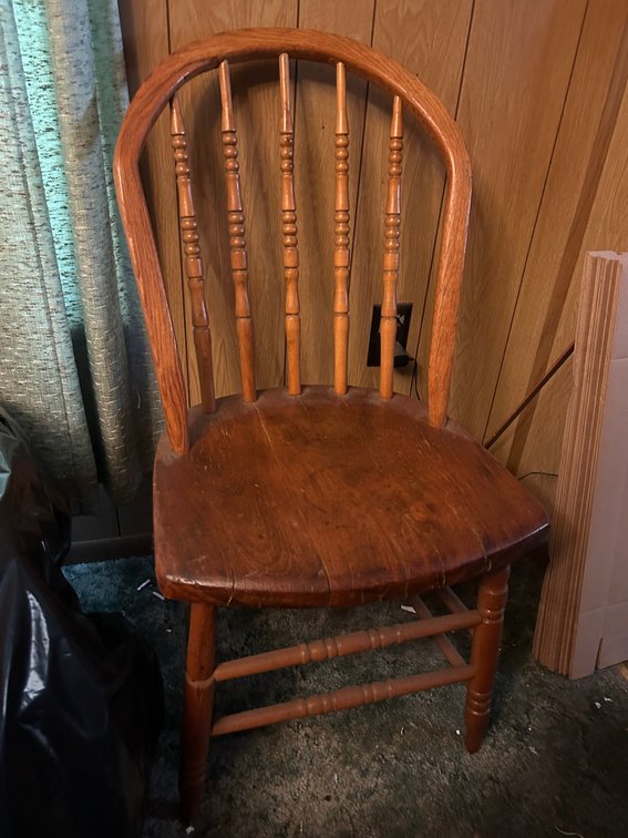 Wooden chair