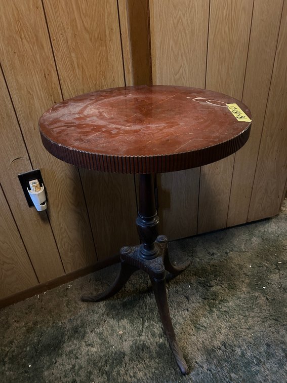 3 Leg round side table