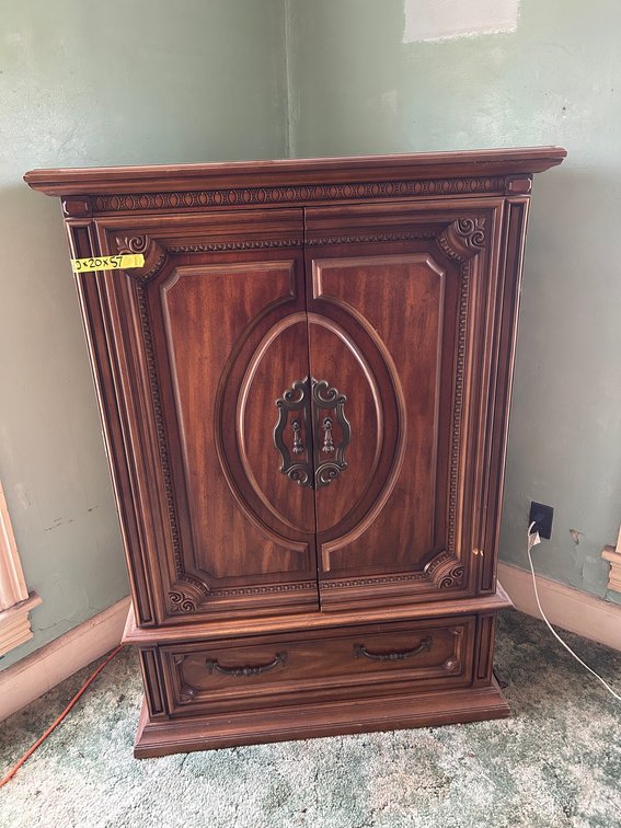 Cabinet with doors and drawers