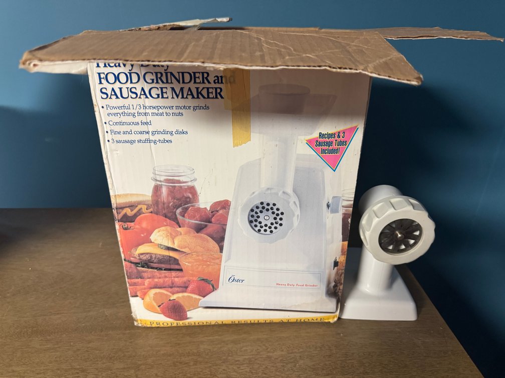 Heavy duty grinder and sausage maker