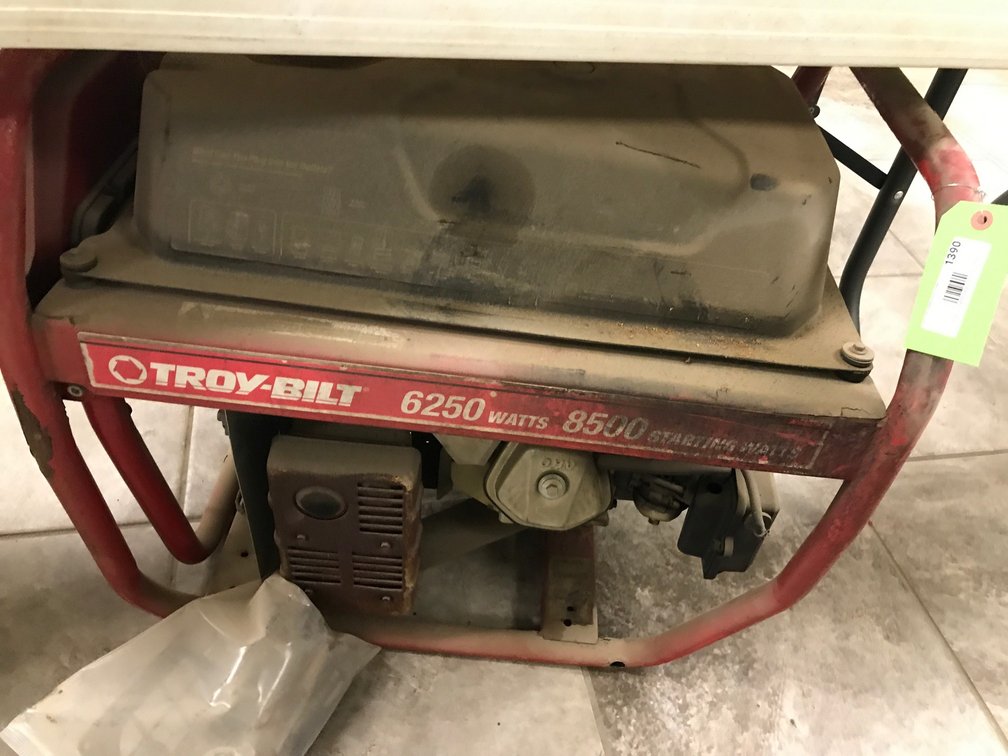 Troy Bilt Generator 62, 50 Watt